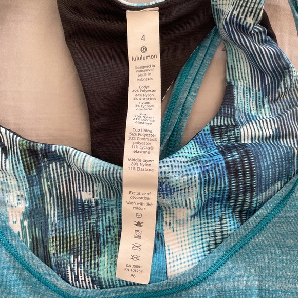 Lululemon Tank stop with Shelf Sports Bra - Picture 8 of 11